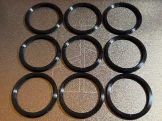 Curtain Rod Ring Compatible with IKEA SYRLIG