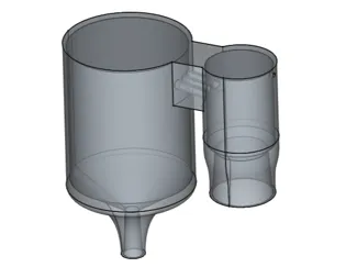 Reverse osmosis water filter air gap