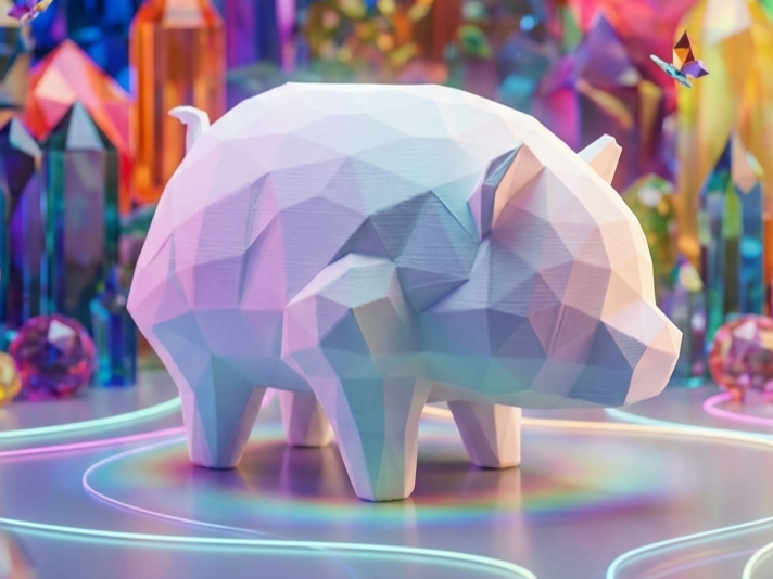 PIG LOW POLY 2.5h