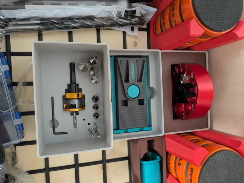 Wolfcraft Pocket Hole Joint Gridfinity Stackable
