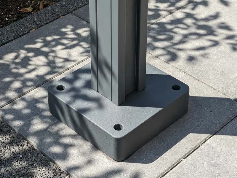 Customizable Pergola Post Base — Parametric