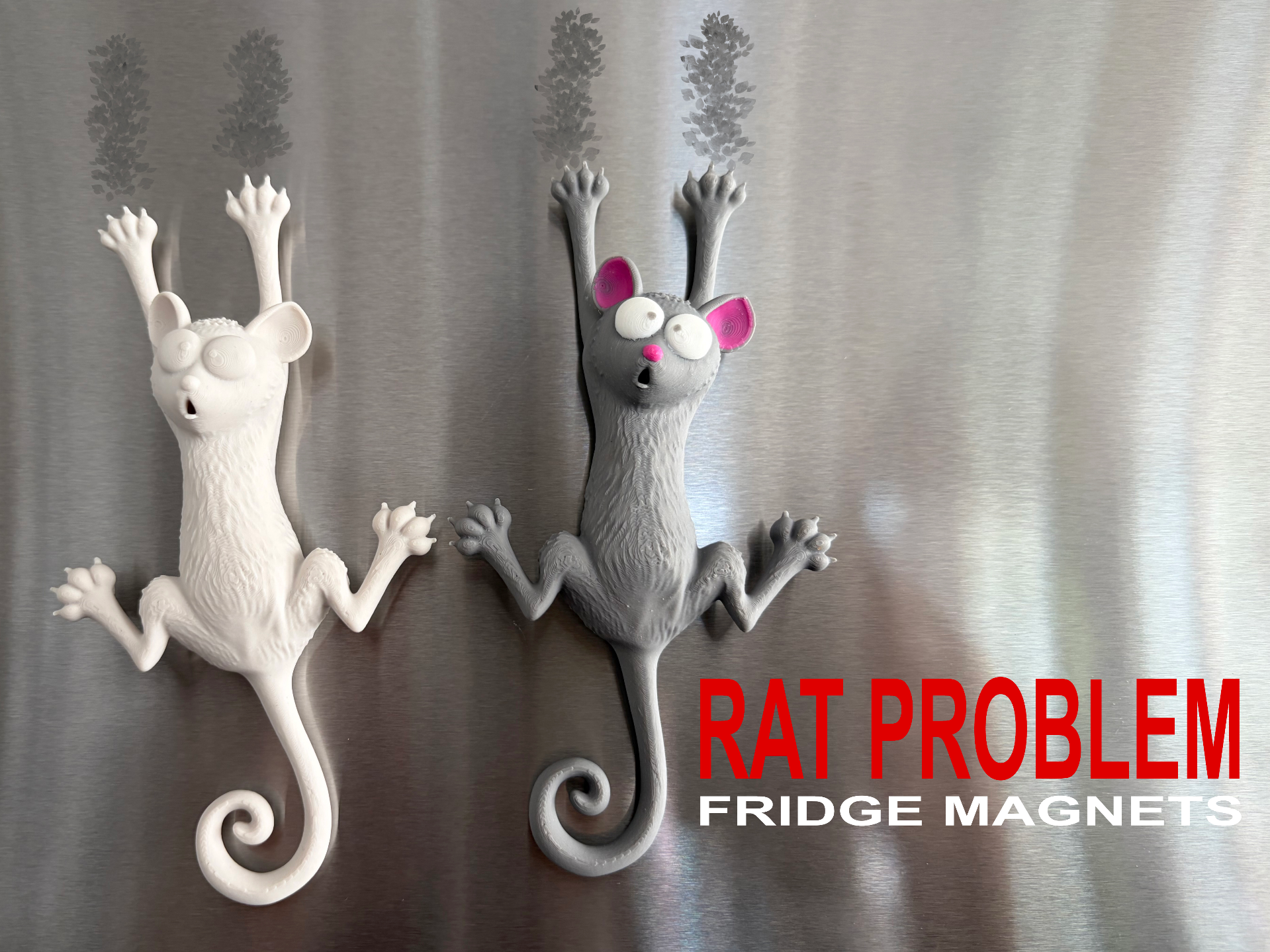 Rat Problem Fridge Magnet