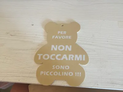 Custom stroller bear 