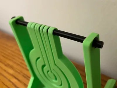 pin for rotating target