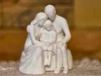 0.2mm layer, 2 walls, 5% infill V.1 Parents with daughter