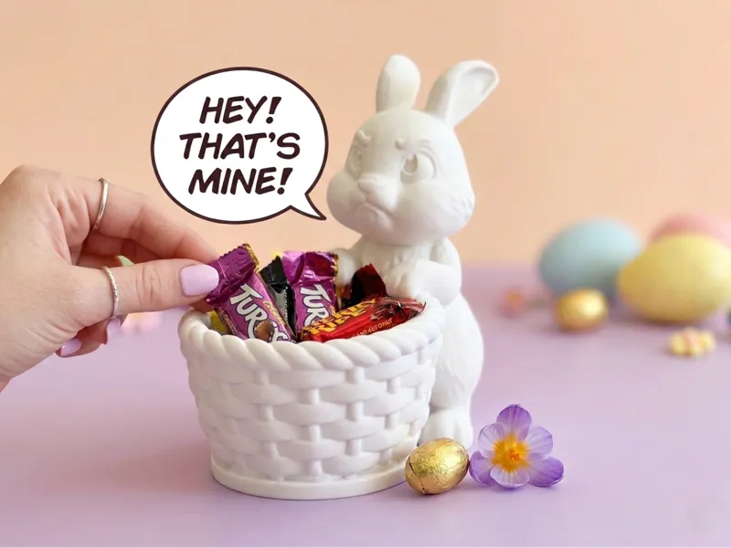 Mad Bunny Easter Basket