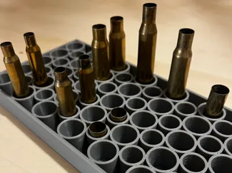 Ammunition holder for reloading