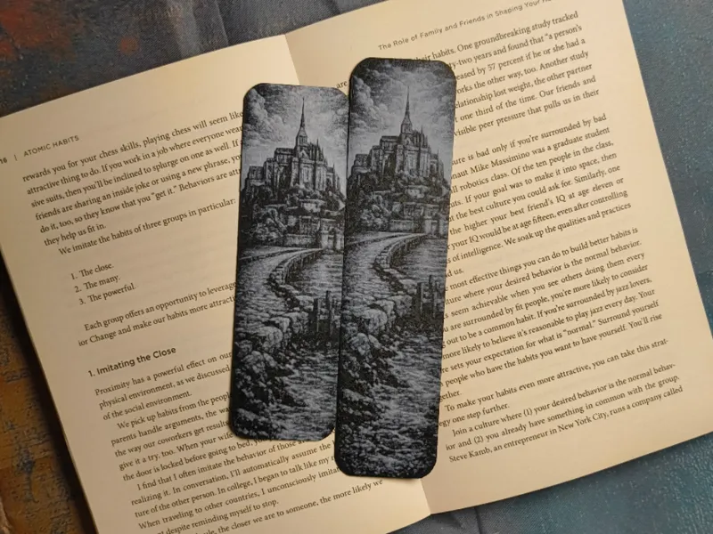 Mont-Saint-Michel Bookmark