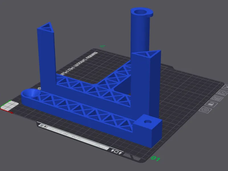 External Spool Holder by SPEKERDUDE magnetic