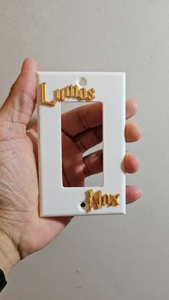 HP Lumos Nox Flat Light Switch Cover - AMS