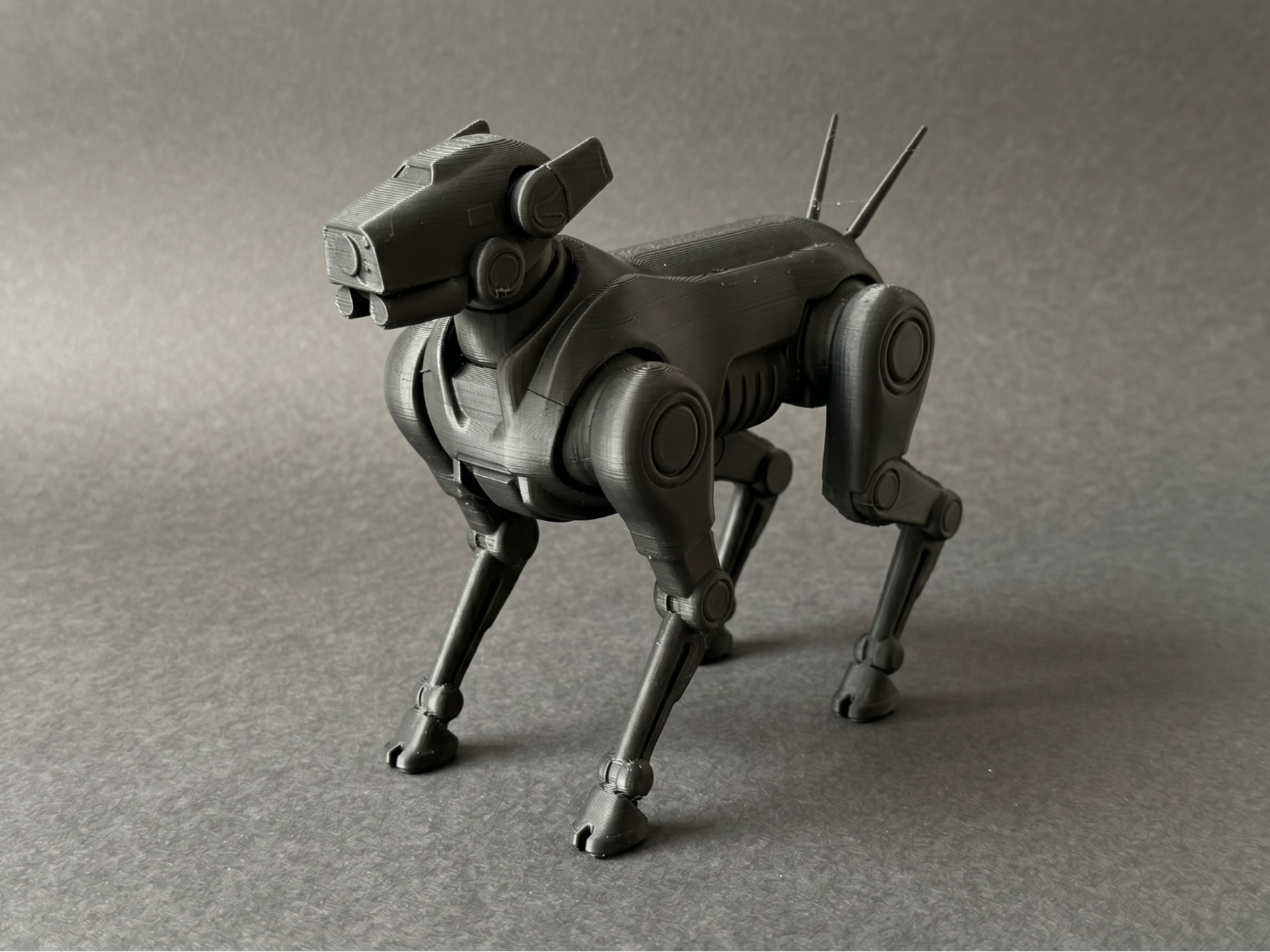 Robotic Dog Figurine (Sci-Fi Cyberdog Model)