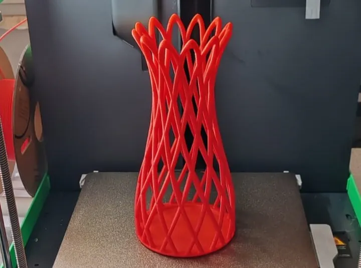 spiral flower holder
