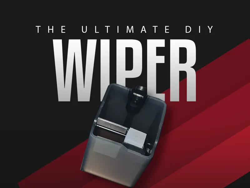 Bambu lab Nozzle wiper DIY - Casted Silicone