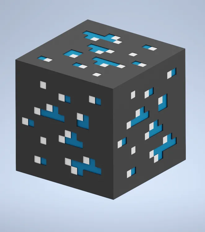 Minecraft Diamond Block