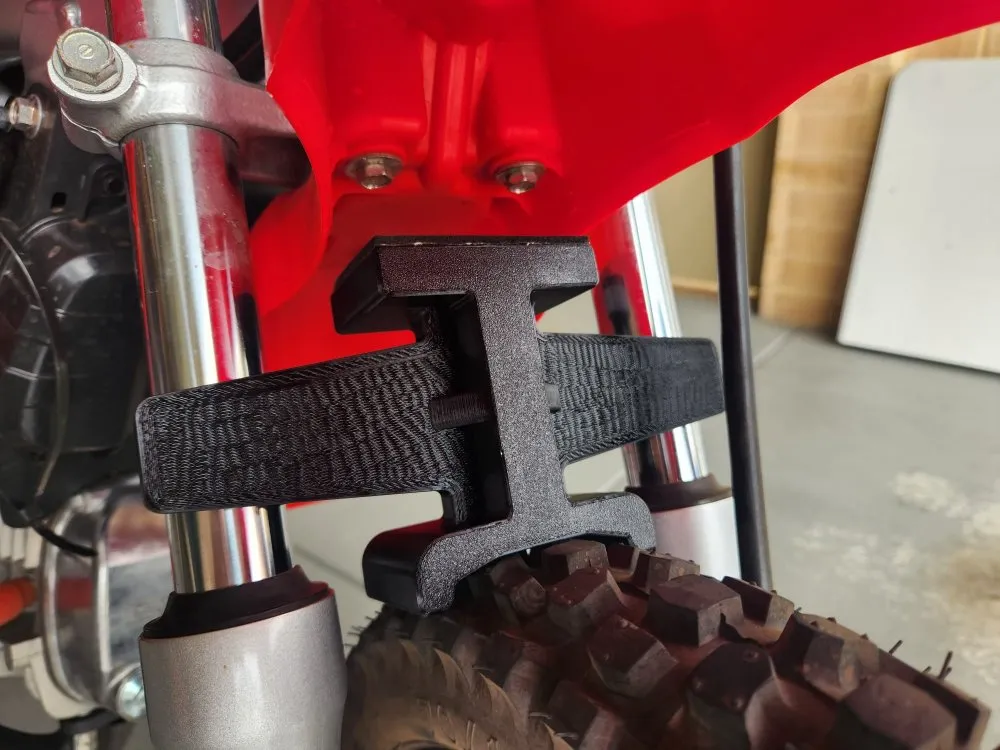 Parafango Anteriore Pit Bike CRF 110 Bianco - Foto 8