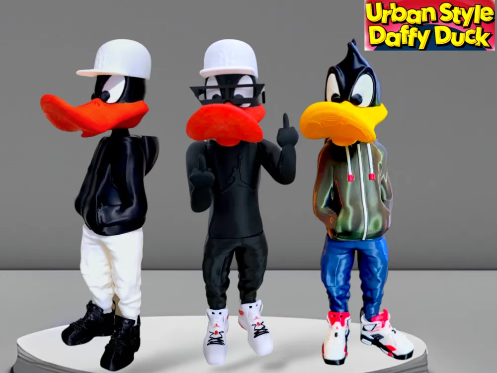 daffy Daffy Duck Looney Tunes Freeze Max Varsity Full-Zip Jacket - Black