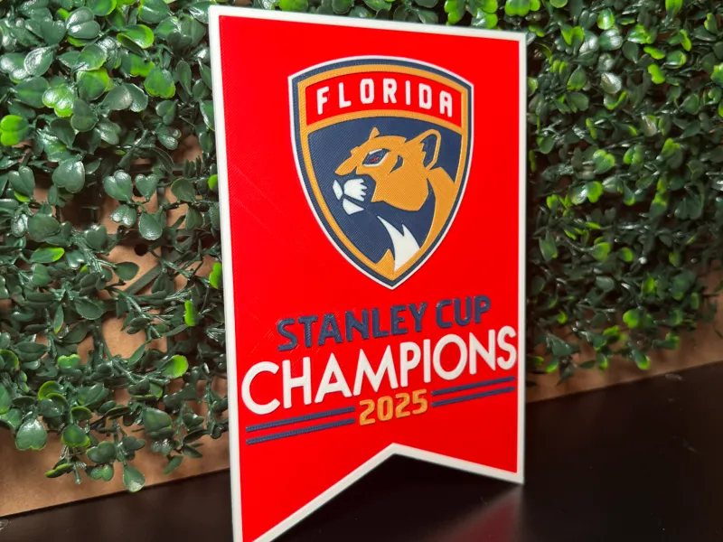 2025 Stanley Cup Champions Banner