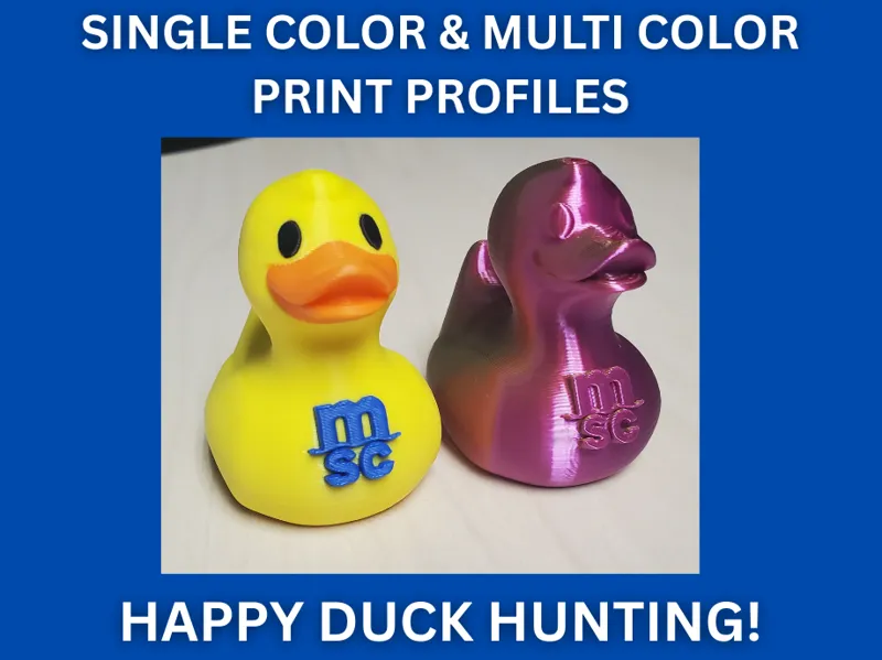 MSC Cruise Line Duck AMS & One Color