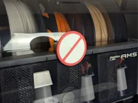 0.20mm layer, 2 walls, 15% infill, white / red