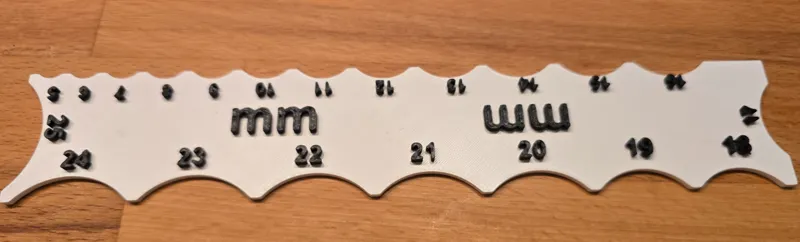 Radius Gauge with Magnets