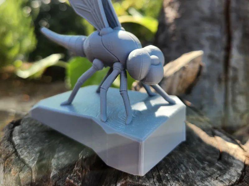 Dragonfly Fossil Figurine