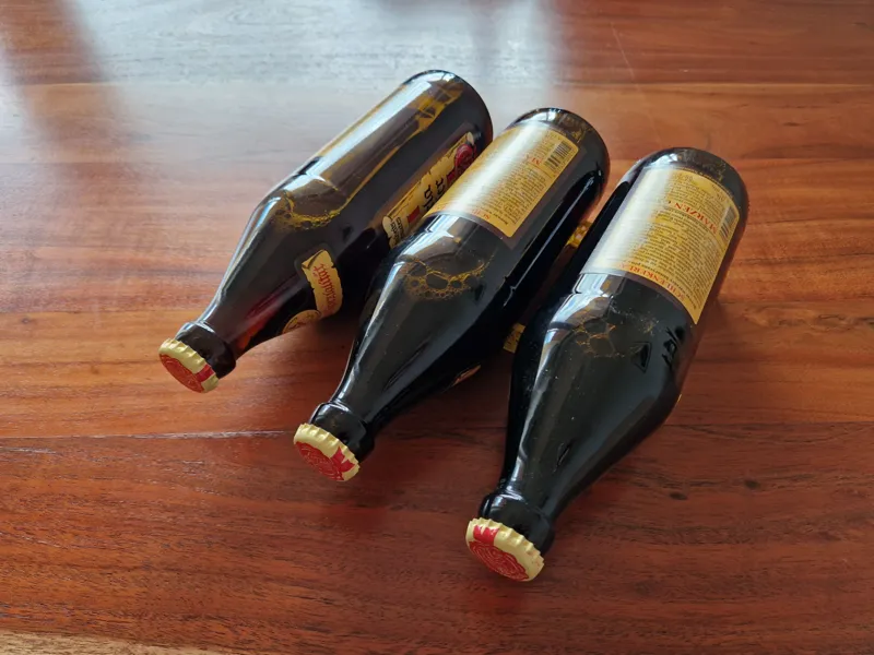 Stupidly simple bottle holder