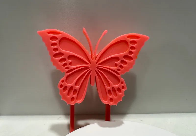 Page holder butterfly clip