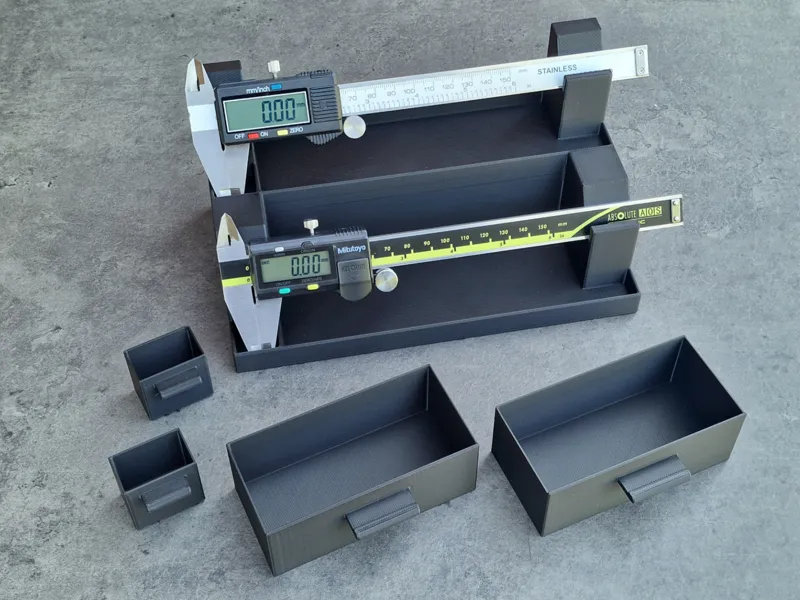 QACS-DD, Quick Access Caliper Stand, Double Decker