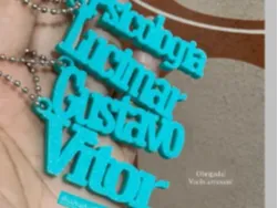 Chaveiro com Nomes