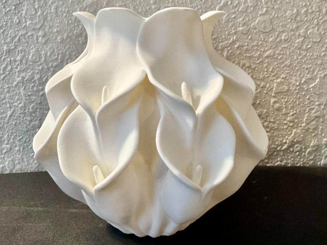Easter Calla lily vase