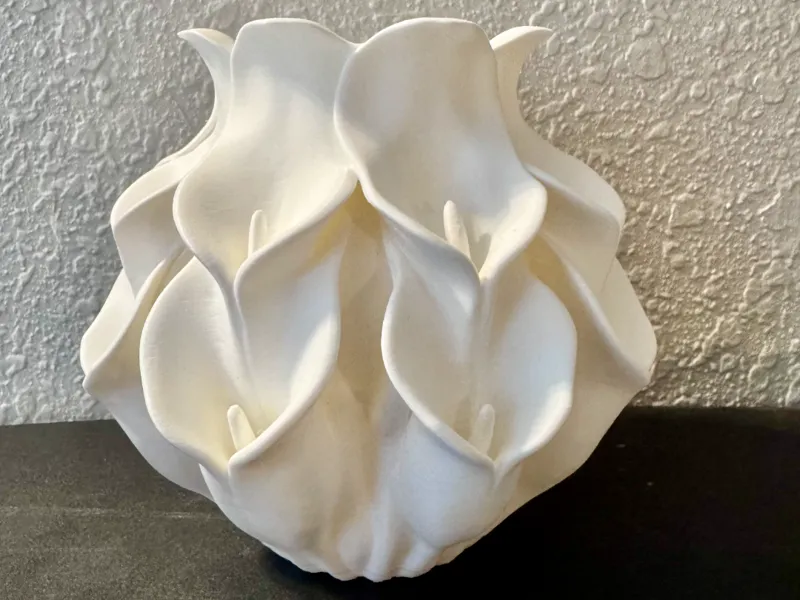 Easter Calla lily vase