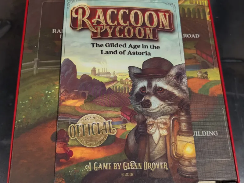 Raccoon Tycoon - Box Organization Insert