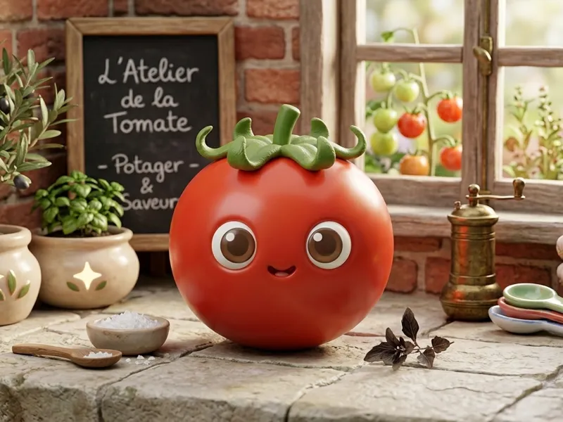 la tomate amusante
