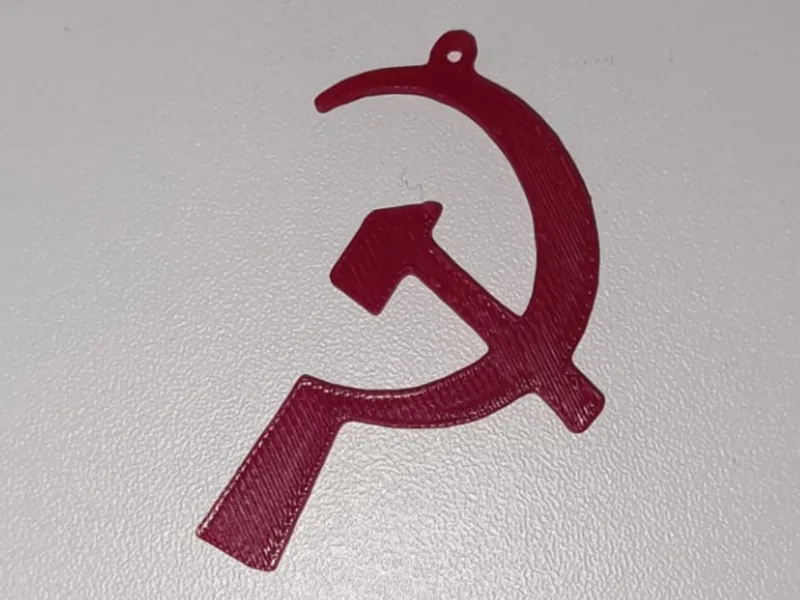 Communist Key Ring