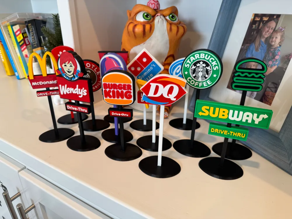 Dairy Queen Sign - Free 3D Print Model - MakerWorld
