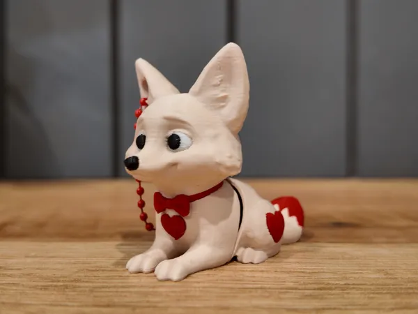 Romeo le renard de la Saint-Valentin