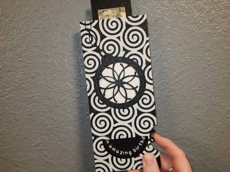 Interactive Gift Card Holder - Hypnotic Birthday