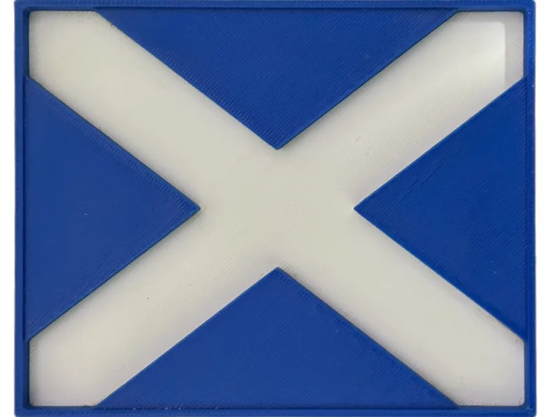 Scotland Flag Coaster (Saltire)