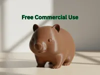Figurine wombat trapue — photo 2