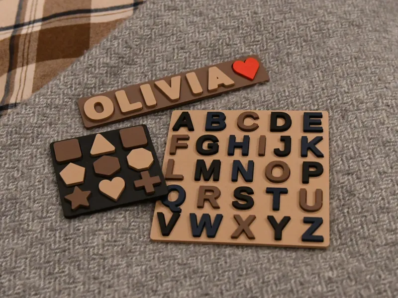 Puzzle Maker For Kids (Names, Letters, Shapes...)