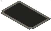Filtre grillagé de rechange pour bouche de sécheuse — photo 1