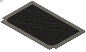 Dryer vent mesh filter.