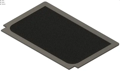 Dryer vent mesh filter.