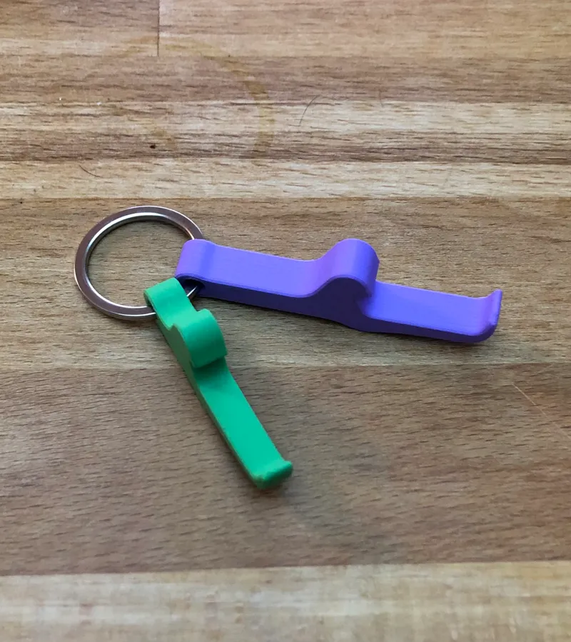 Tiny Bottle Opener (minimalistic, durable, for keychain)