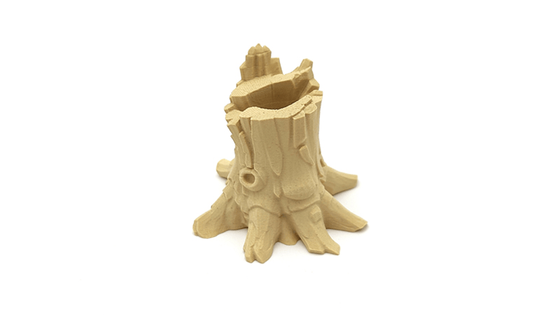 Tree trunk standing