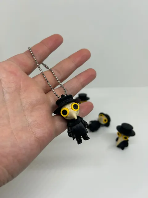 Mini medico della peste - No AMS - Keychain/Toy view 2