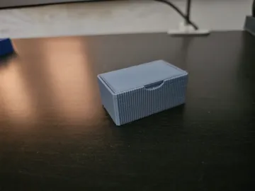 Caja o estuche: Fully Parametric Ribbed Box with Dividers — vista de referencia 4