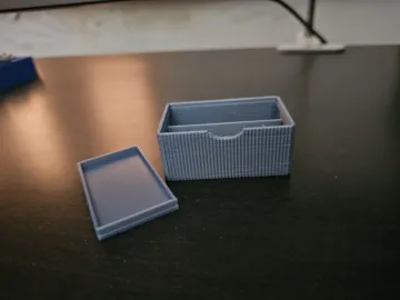 Caja o estuche: Fully Parametric Ribbed Box with Dividers — vista de referencia 3