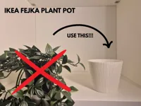 Cache-pot pour plante IKEA Fejka — photo 2