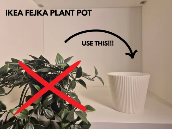 Cache-pot pour plante IKEA Fejka